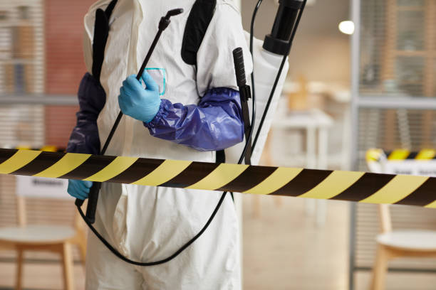 Professional Infectious Disease Decontamination technician working in Shrewsbury, NJ